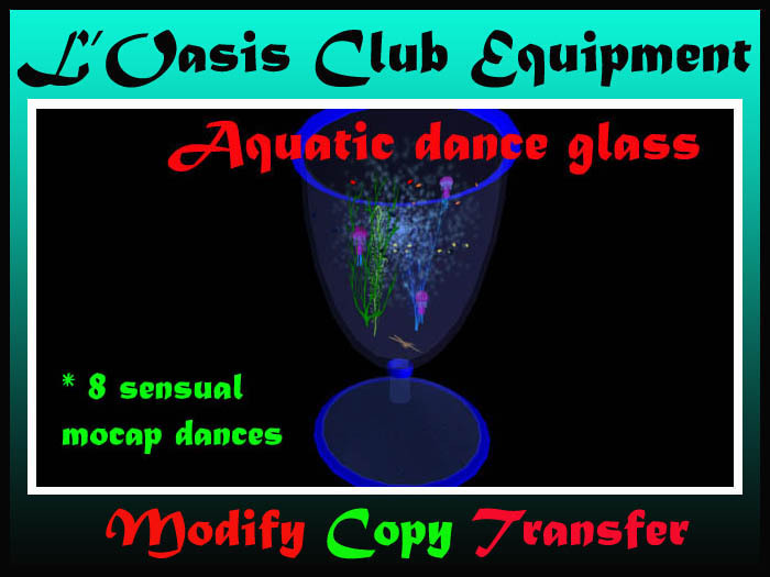 aquatic dance glass