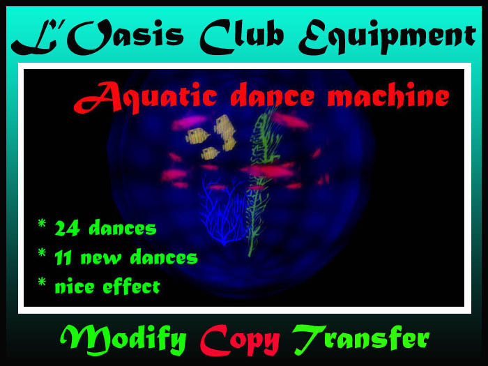 aquatic dance machine
