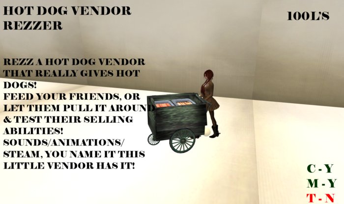 Hot Dog Vendor Rezzer Boxed