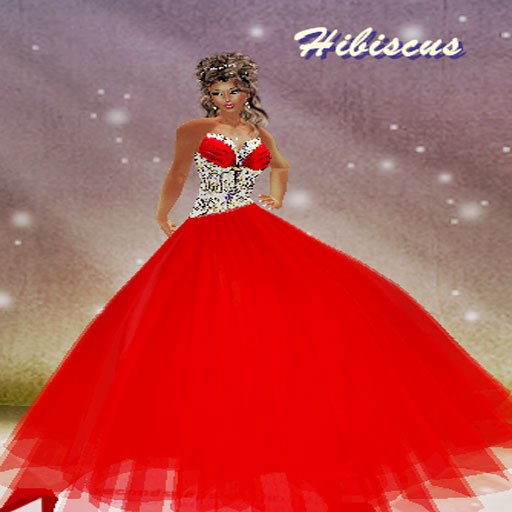 Hibiscus Gown