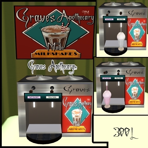 Graves Apothecary Milkshake Machine  