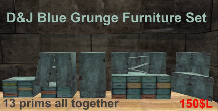 D&J Grunge furniture v1 (boxed)