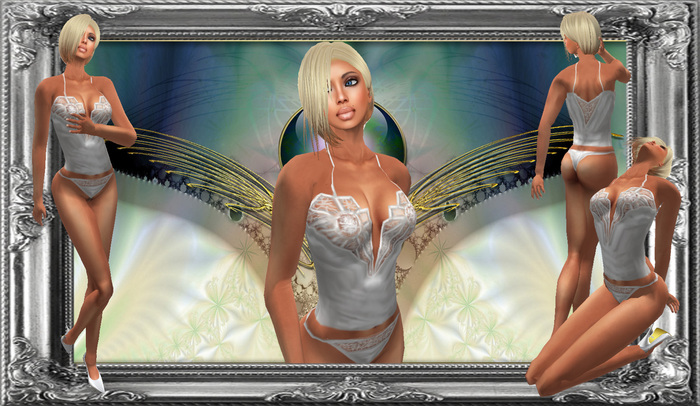 *Touch ME* White Silk