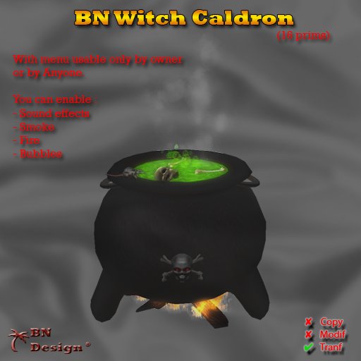 BN Witch Caldron