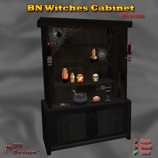 BN Witches Cabinet