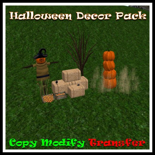 *TLD* Halloween Decor Pack