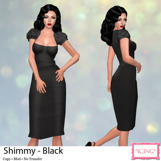 *ICING* Shimmy - Black
