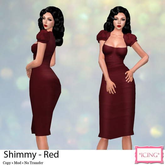 *ICING* Shimmy - Red