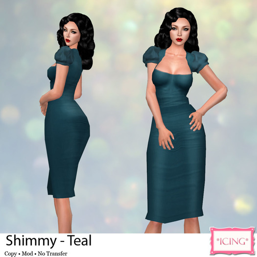 *ICING* Shimmy - Teal