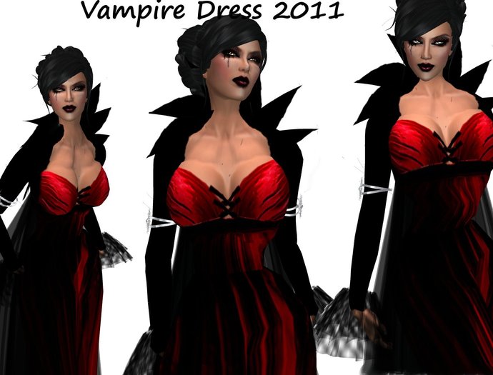 Vampire Dress 2011 Template