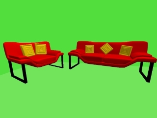 2 seater Setee and chair