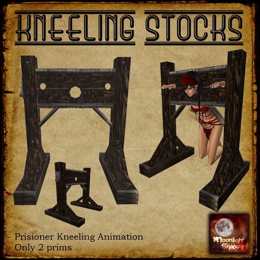 "Moon_Sha" Kneeling Stocks