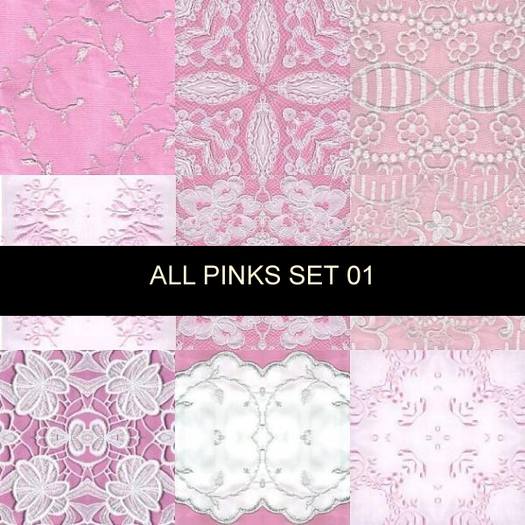 PRETTY PINK EMBROIDERD LACE PACK 01