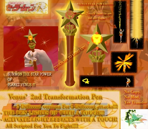 VENUS' 2ND TRANSFORMATION  PEN