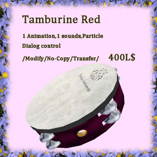 Satoko's Tamburine Red