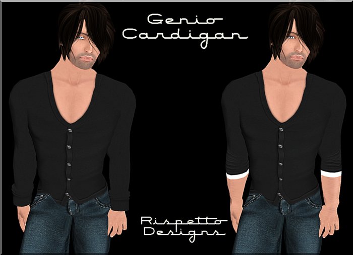 Rispetto Designs - Genio Cardigans - Black