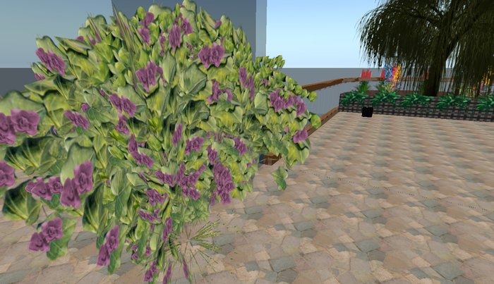 Ivy Dusty Purple  1 Prim