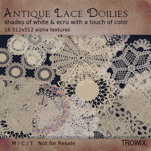 Trowix - Antique Lace Doilies