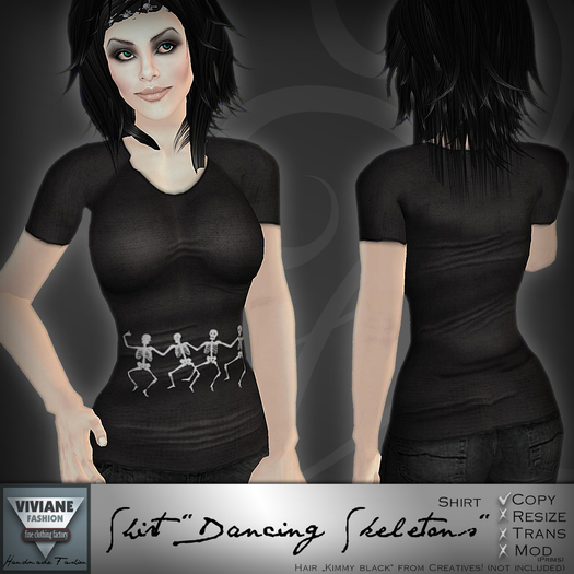 VF - Shirt Dancing Skeletons