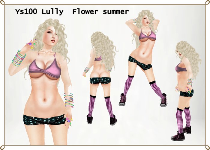 Ys100 Lully  Flower summer