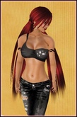Mya Red Wine Hair