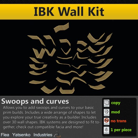 [FYI] IBK Wall Kit (sculpted curvy walls)