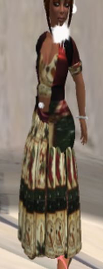 Christmas Green Gown