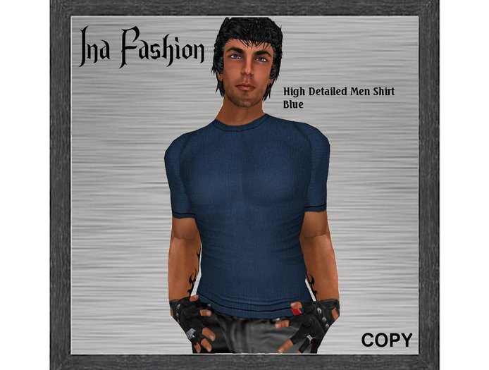 *NB* Ina Fashion - Define Shirt Blue