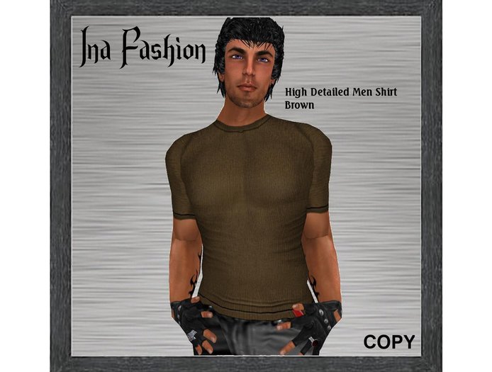 *NB* Ina Fashion - Define Shirt Brown