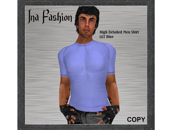 *NB* Ina Fashion - Define Shirt Light Blue
