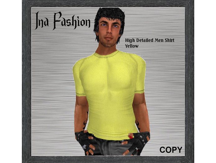 *NB* Ina Fashion - Define Shirt Yellow