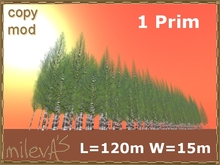 milevA's 1-Prim Birches #01 3D L=120 W=15