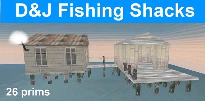 D&J Fishing Shacks (boxed)