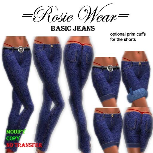 =Rosie Wear= Basic Jeans