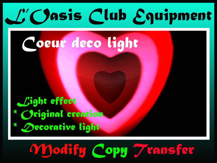 coeur deco light
