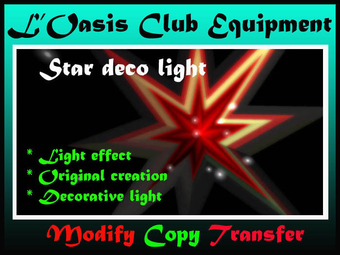 star deco light