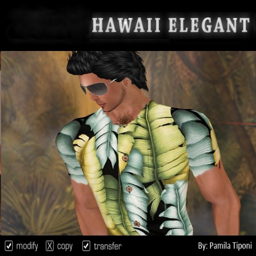 Hawaii Green Shirt