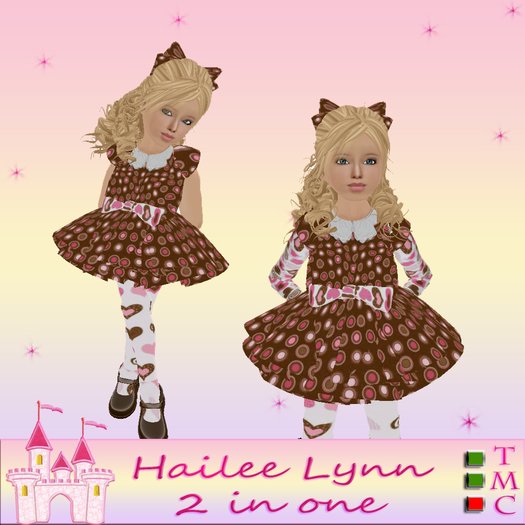 Hailee Lynn Dress - 2 outfits in one!