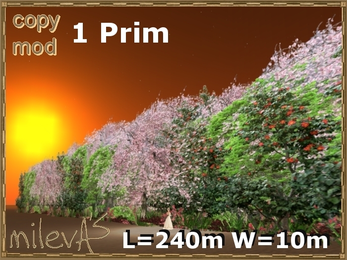 milevA's 1-Prim Trees #04 3D L=240 W=10