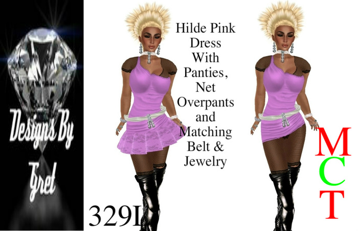 Hilde Pink Dress