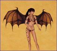 Brown/Black Bat Wings
