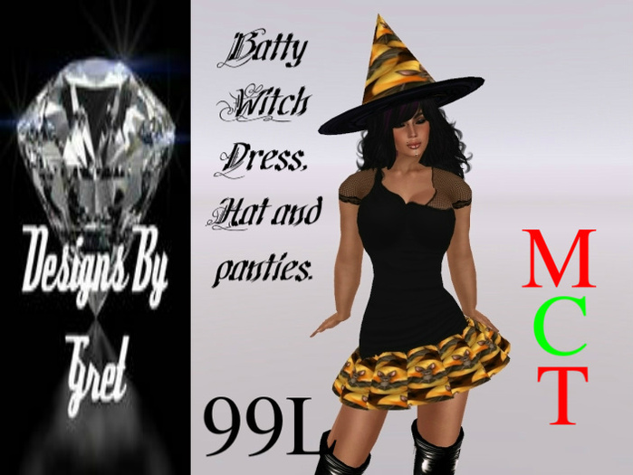 Batty Witch Dress