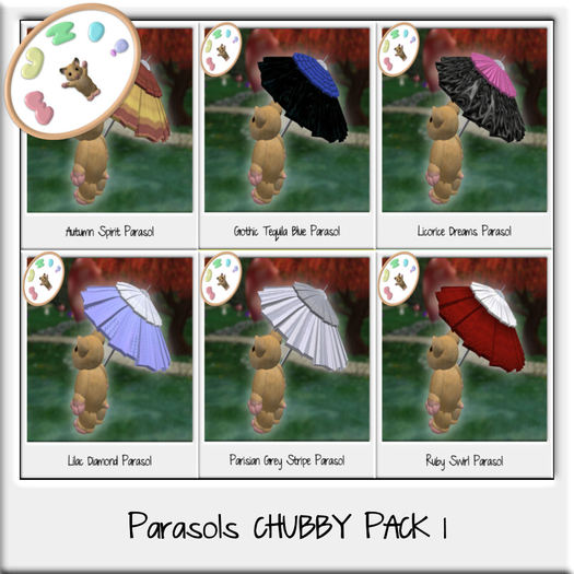 MUZI - Parasol CHUBBY PACK 1 for Tinies