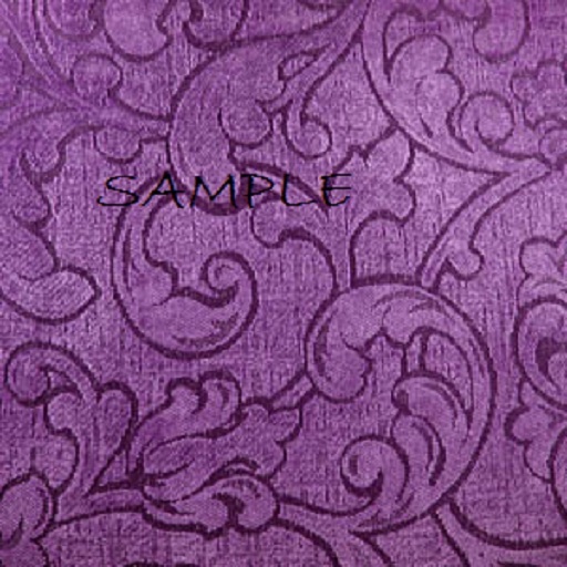 Dollarbie Purple Filagree Cloth