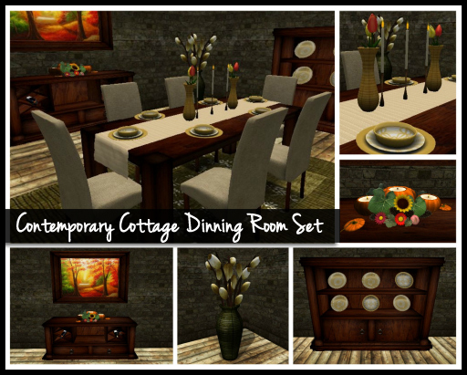 .::SD::. Contemporary Cottage Dining Room Set (COPY)
