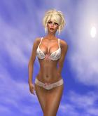 KL REGINE SEXY LINGERIE WHITE