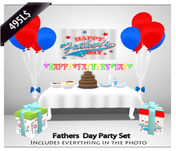 [Celebrationz] Complete Fathers Day Party