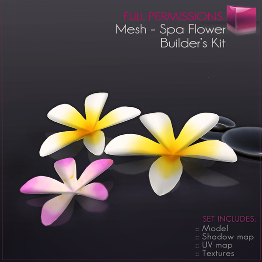 Full Perm Mesh Spa Flower - Builder's Kit