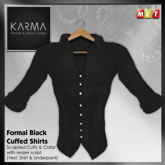 Karma - Black Long Sleeve Shirts