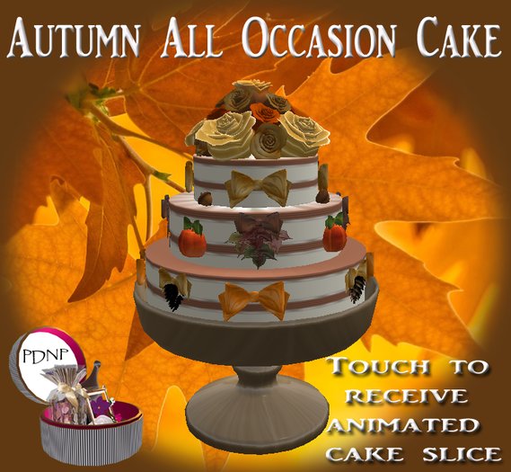 PDN: AUTUMN ALL OCCASION CAKE BX
